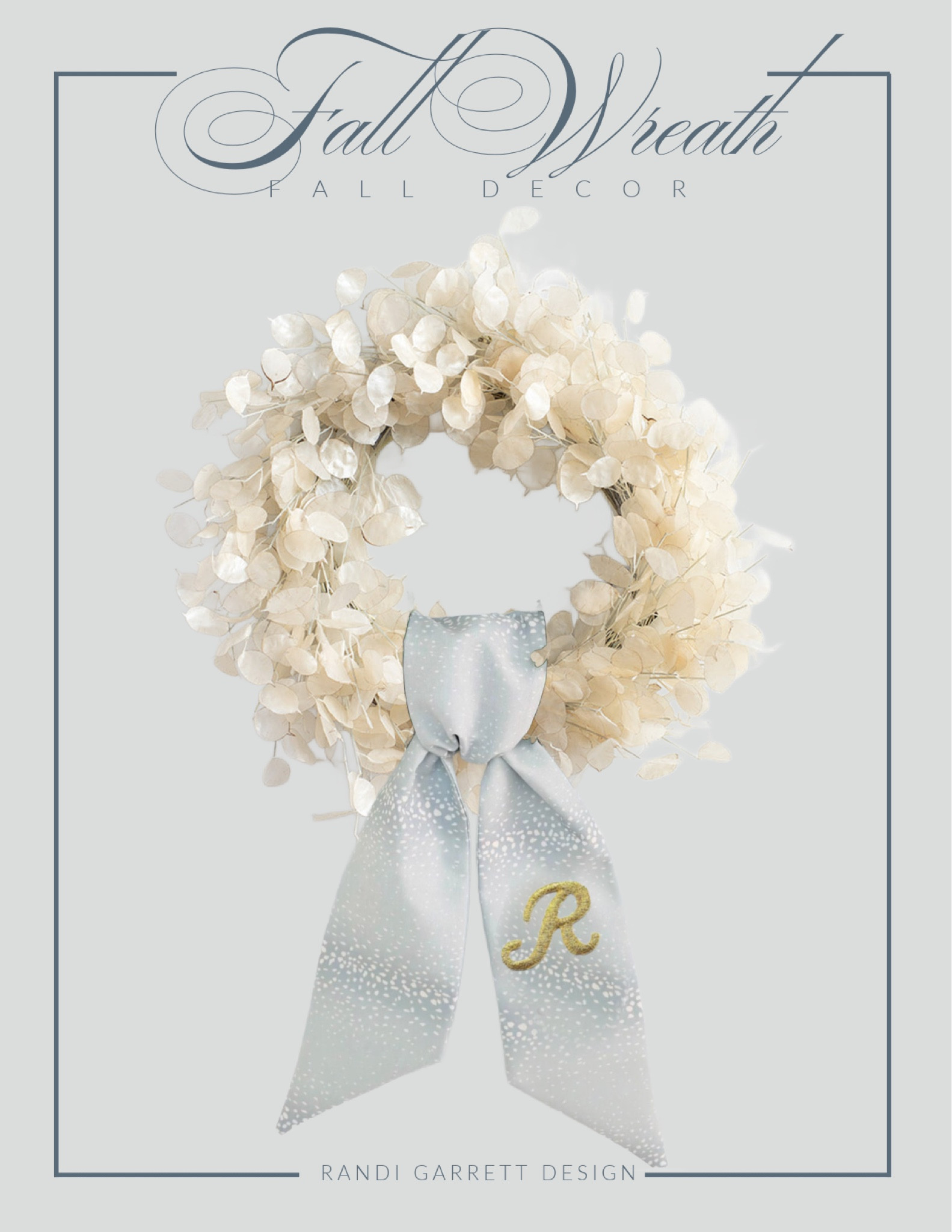 Fall wreath and monogrammed wreath sash! I can’t wait to hang these for an elegant spin on  fall decor. The wreath is 20% off right now. 

#LTKHome #LTKSeasonal #LTKSaleAlert