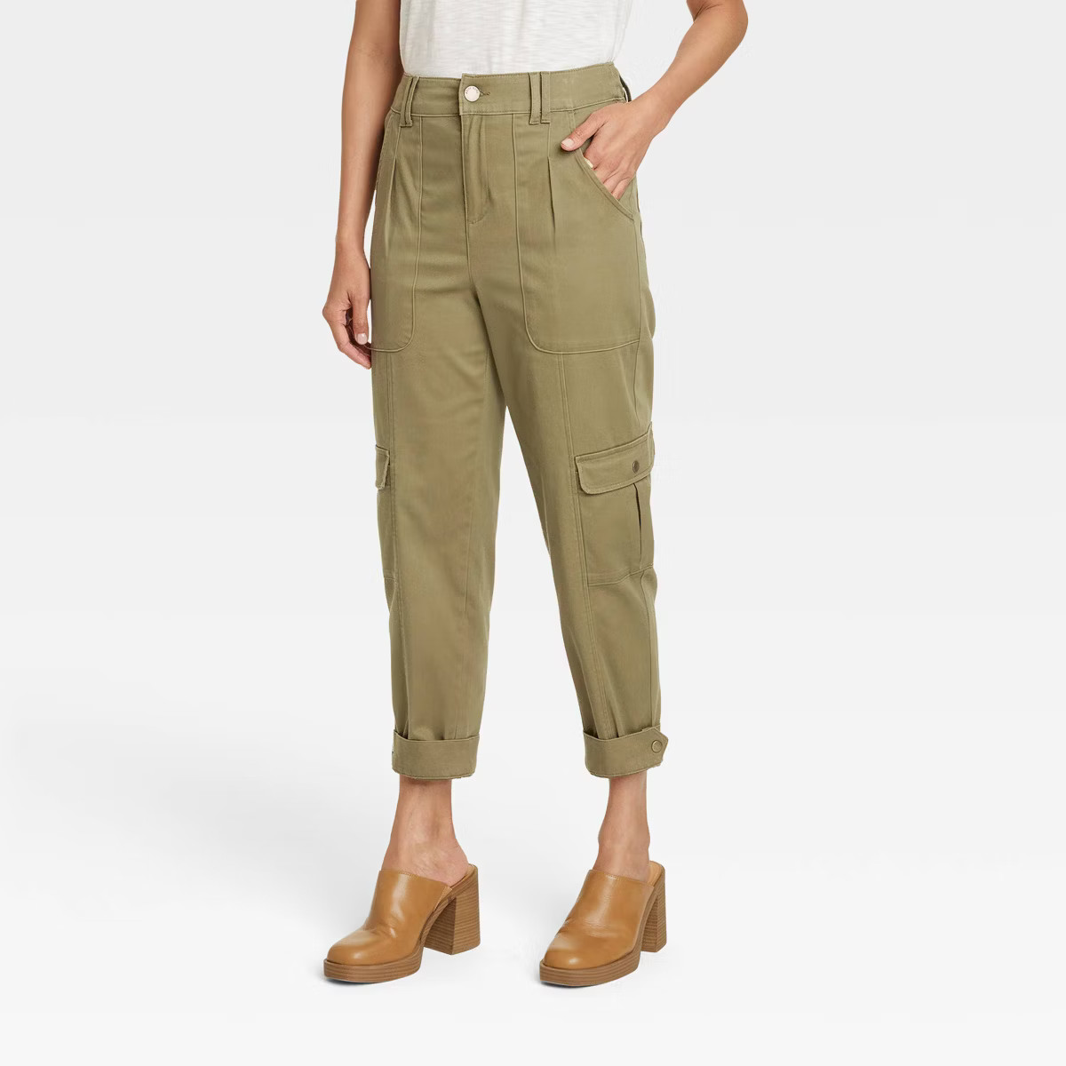 Women's Mid-Rise Casual Fit Cargo Pants - Knox Rose™ | Target