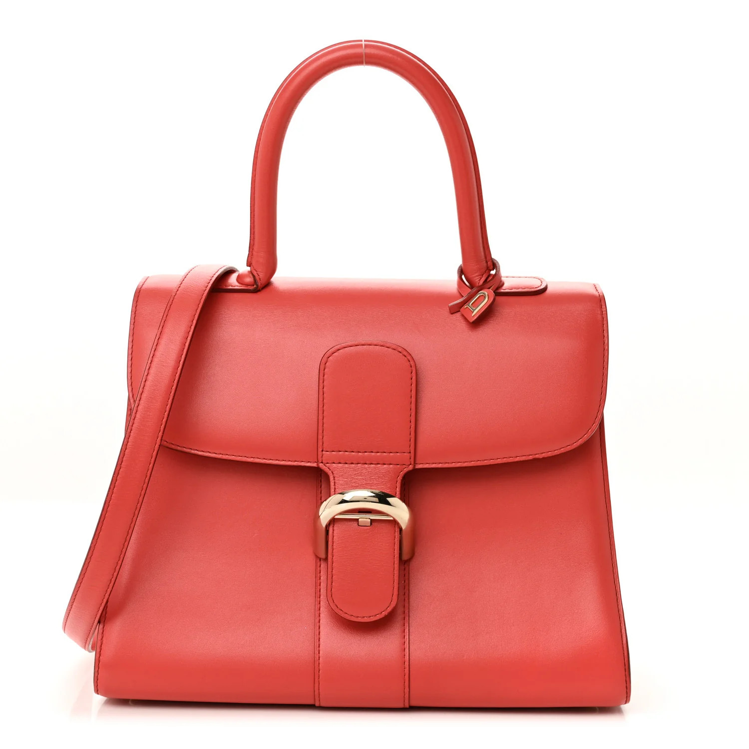 Box Calfskin MM Brillant Satchel Sunset | FASHIONPHILE (US)