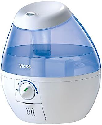 Vicks Mini Filter Free Cool Mist Humidifier Small Humidifier for Bedrooms, Baby, Kids Rooms, Auto... | Amazon (US)