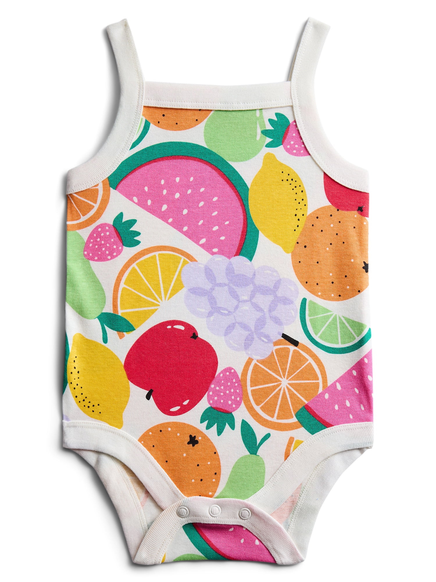 Wonder Nation Baby Girls' Tank Bodysuit, Sizes 0M-24M | Walmart (US)