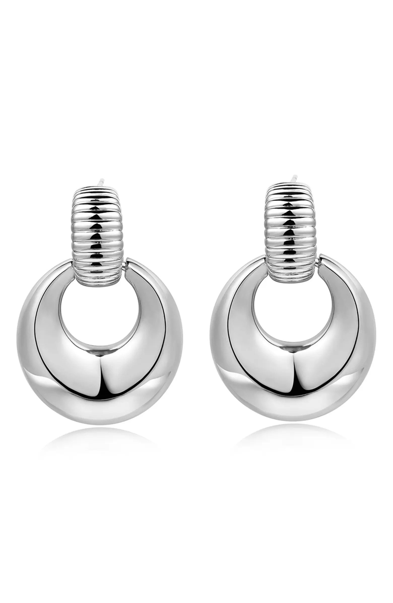 Luv AJ Remy Doorknocker Hoop Earrings | Nordstrom | Nordstrom