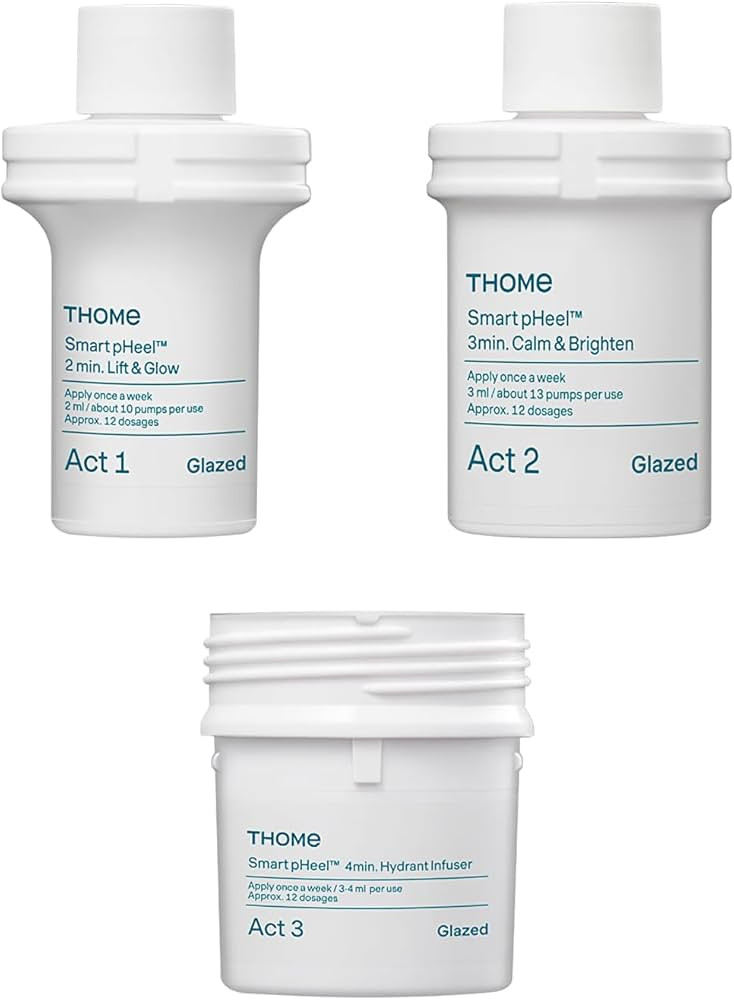THOME G-Peel Program Refill Kit (Acts 1, 2, 3) | 3-Step Korean Skincare for Skin Cycling, Hydrati... | Amazon (US)