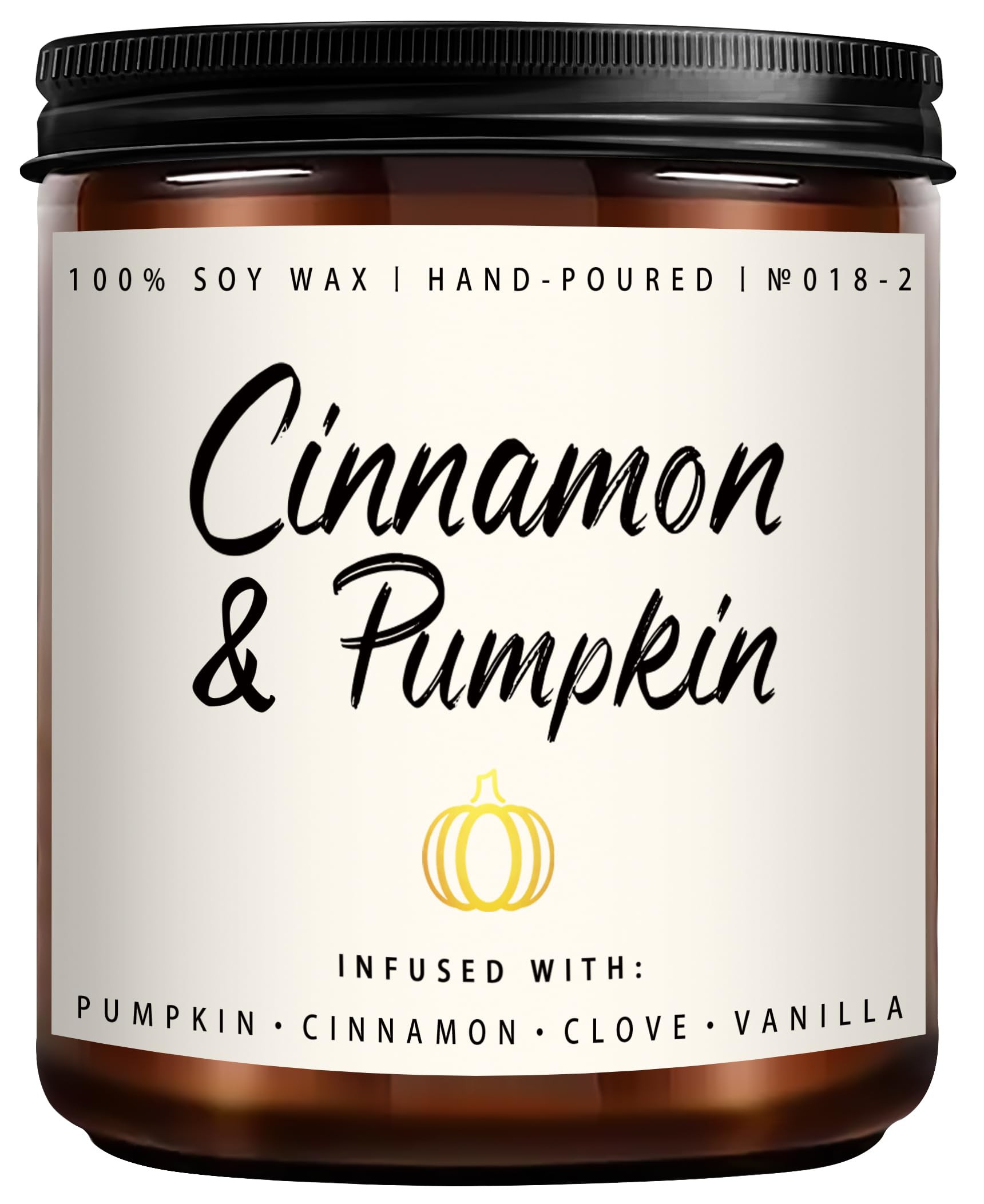Fall Candle | Cinnamon & Pumpkin Scented Candle, Fall Scented Candles for Home - 7 oz Aromatherap... | Amazon (CA)