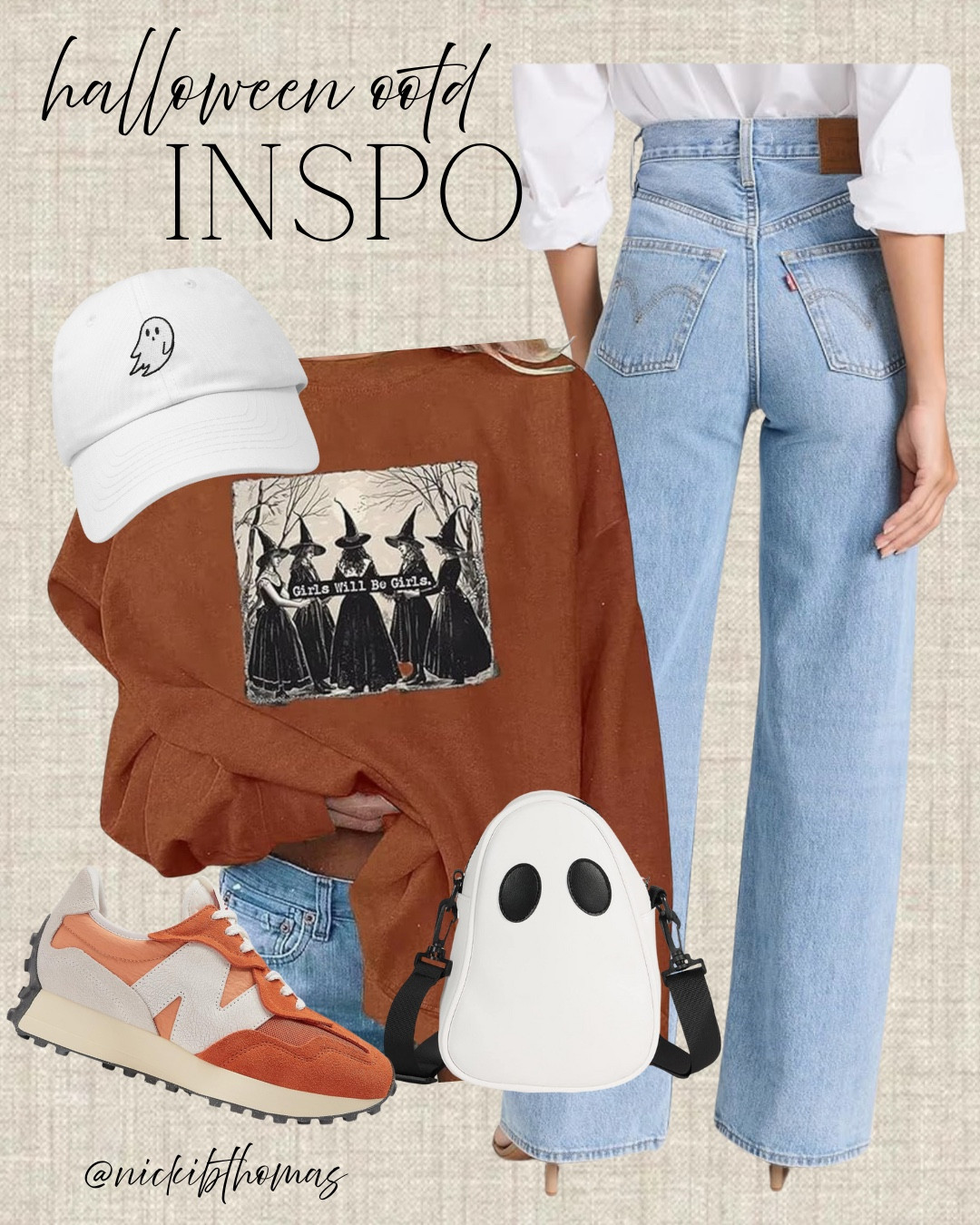 This Halloween fit is 🔥
The ribcage jeans are sooo good! 

#LTKOver40 #LTKFindsUnder100 #LTKHalloween