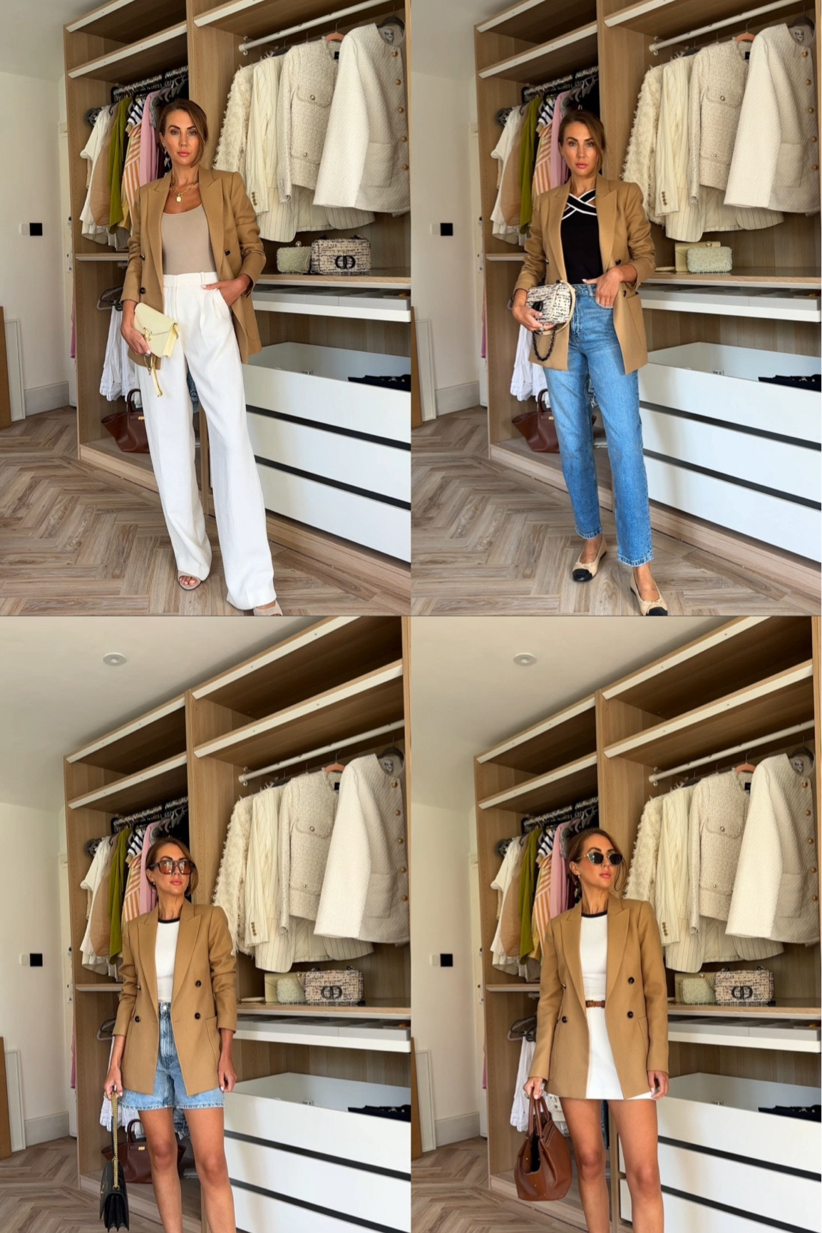 4 ways to style a tan blazer for summer ✨

#LTKsummer #LTKSummerSale #LTKuk