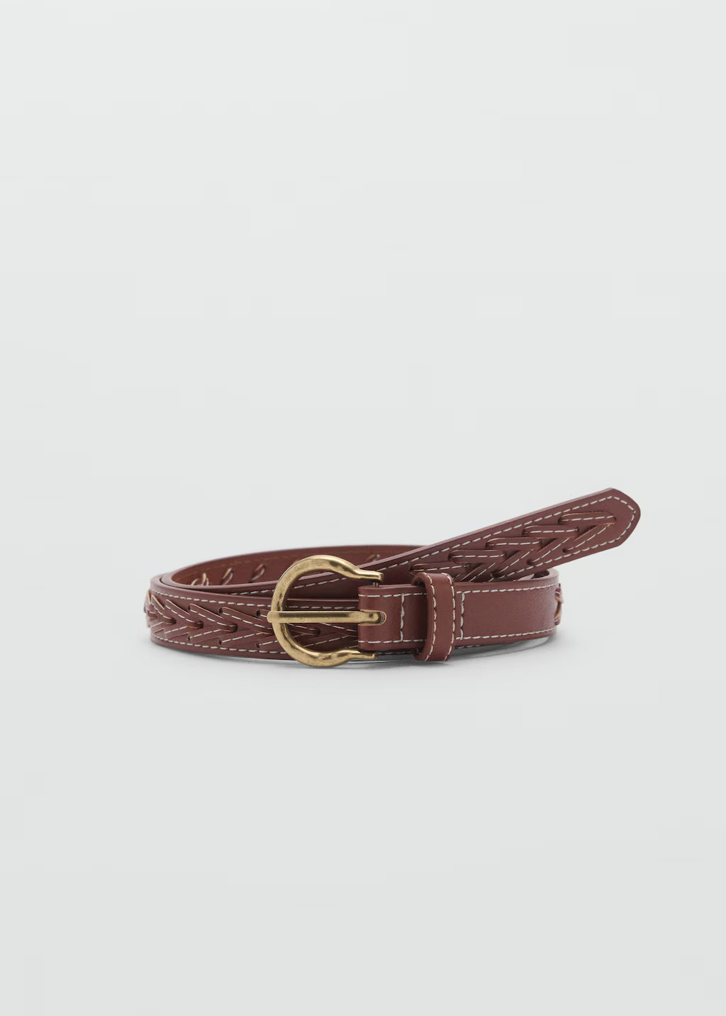 Braided belt - Women | MANGO USA | Mango (US/MX/AU)