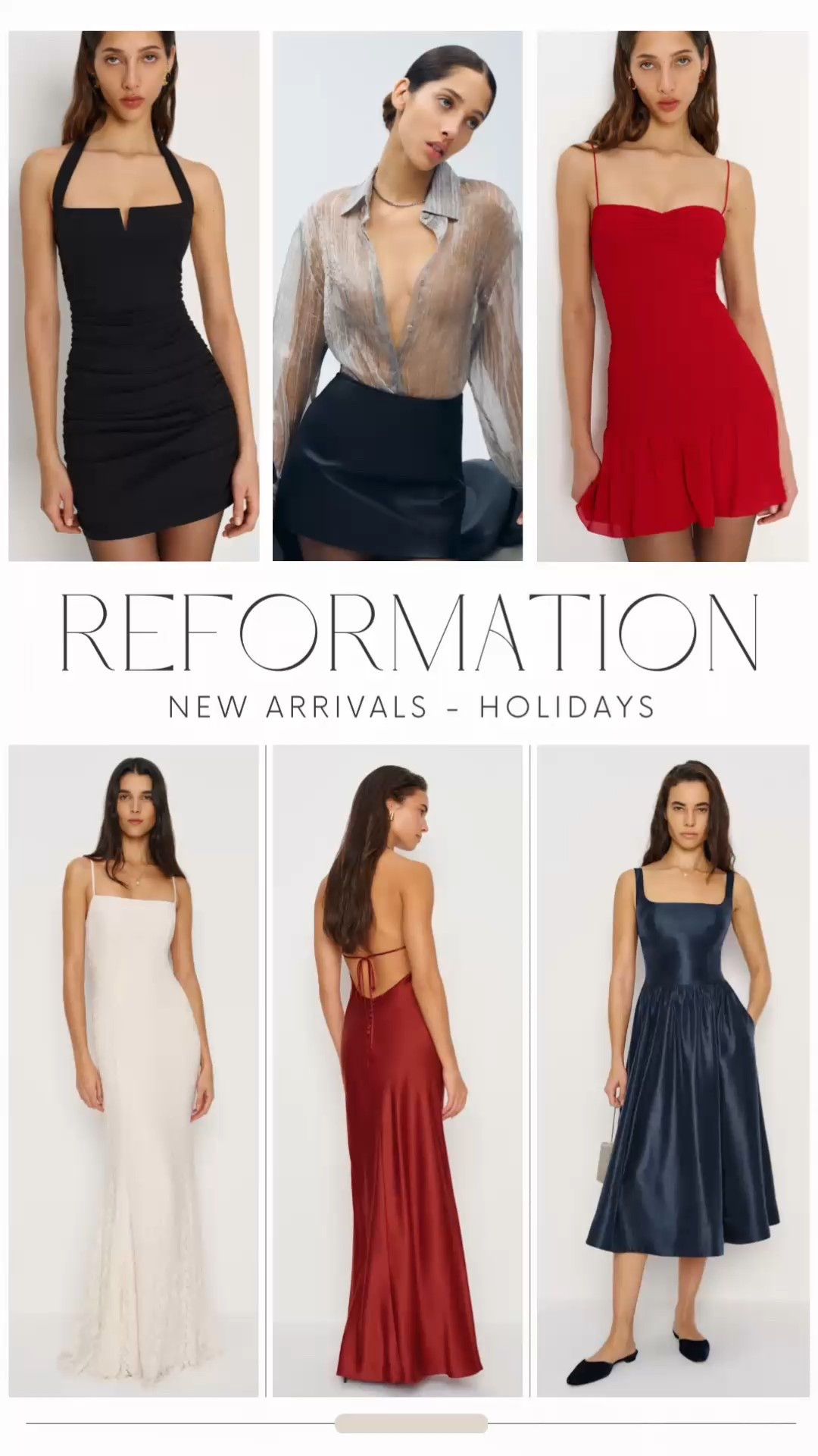 new at REFORMATION // party long dress. red dress. christmas party outfit.  // #LTKSeasonal  #LTKHoliday #LTKGiftGuide #LTKstyletip #holidayparty