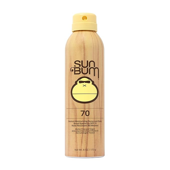 Sun Bum Original SPF 70 Sunscreen Body Spray - Broad Spectrum Moisturizing Sunscreen with Vitamin... | Amazon (US)