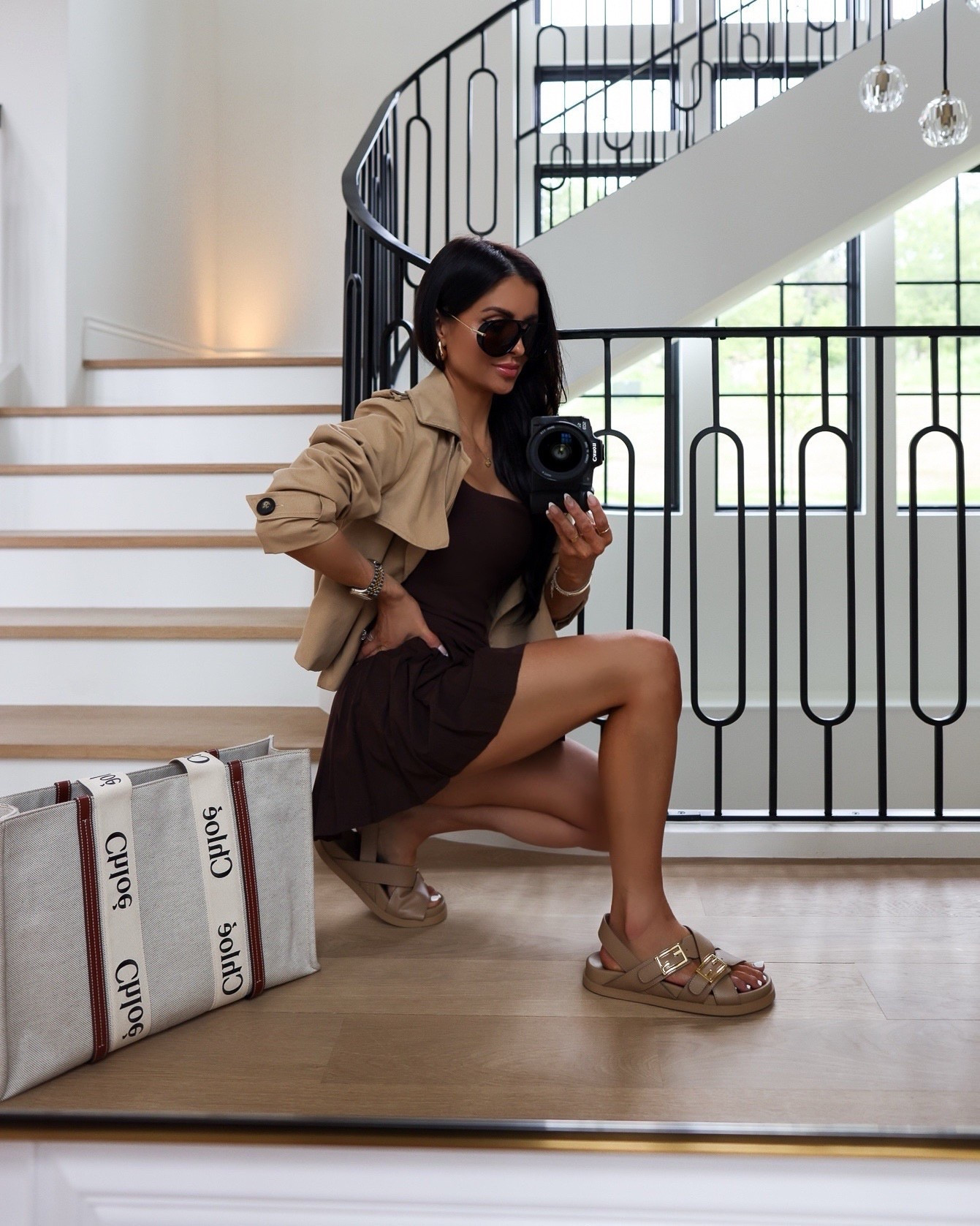 Amazon tennis dress that I can’t stop wearing - in a size XS
Fendi sandals run TTS
Amazon cropped trench coat wearing an XS



#LTKFindsUnder100 #LTKActive #LTKFindsUnder50