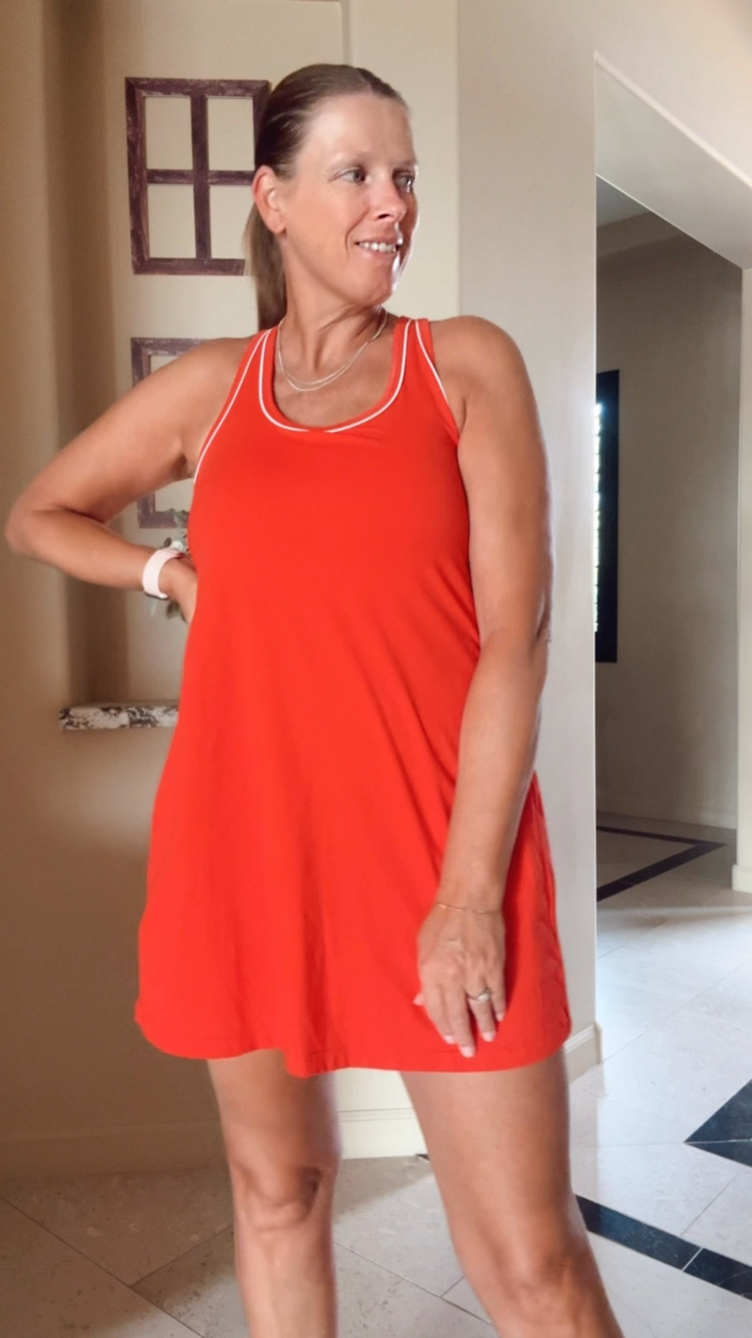 Red hot tennis dress!!
You won’t believe the price

Tennis dress, activewear, Walmart find, activewear, style over 40, Pickleball outfit, court dress

#LTKActive #LTKfitnessgoals #LTKOver40