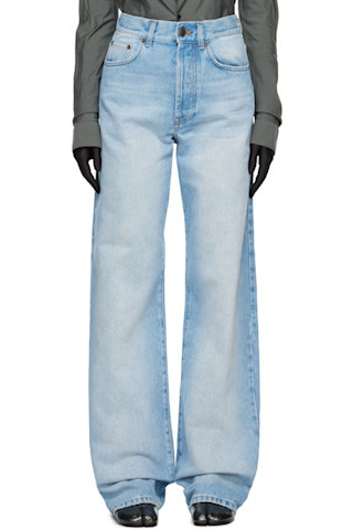 Dries Van Noten - Blue Wide Jeans | SSENSE