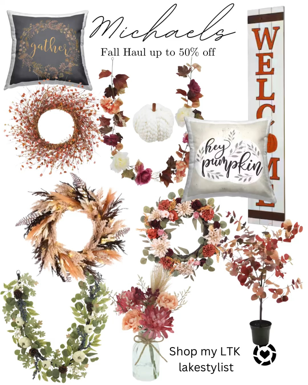 Don’t miss out on the Michaels fall haul sale with up to 50% off! Use code OCT30OFF to get 30% off all regular priced items. 

#LTKSeasonal #LTKFindsUnder50 #LTKSaleAlert