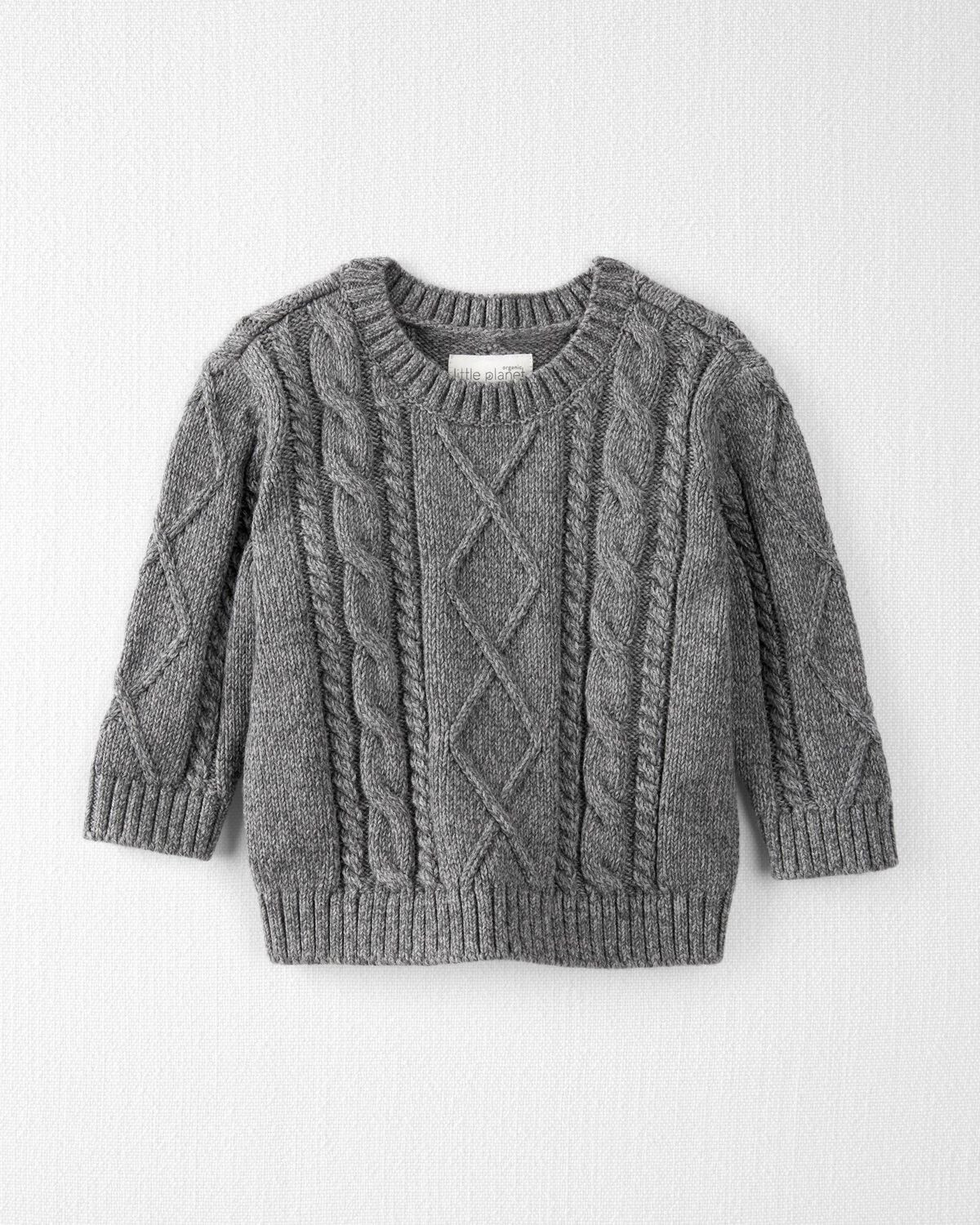 Baby Organic Cotton Cable Knit Sweater | Carter's Inc