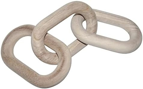 SCUBERT - 3 Link Wood Knot for Home Decoration,Wood Chain Link Decor,Decorations for Living Room,... | Amazon (US)