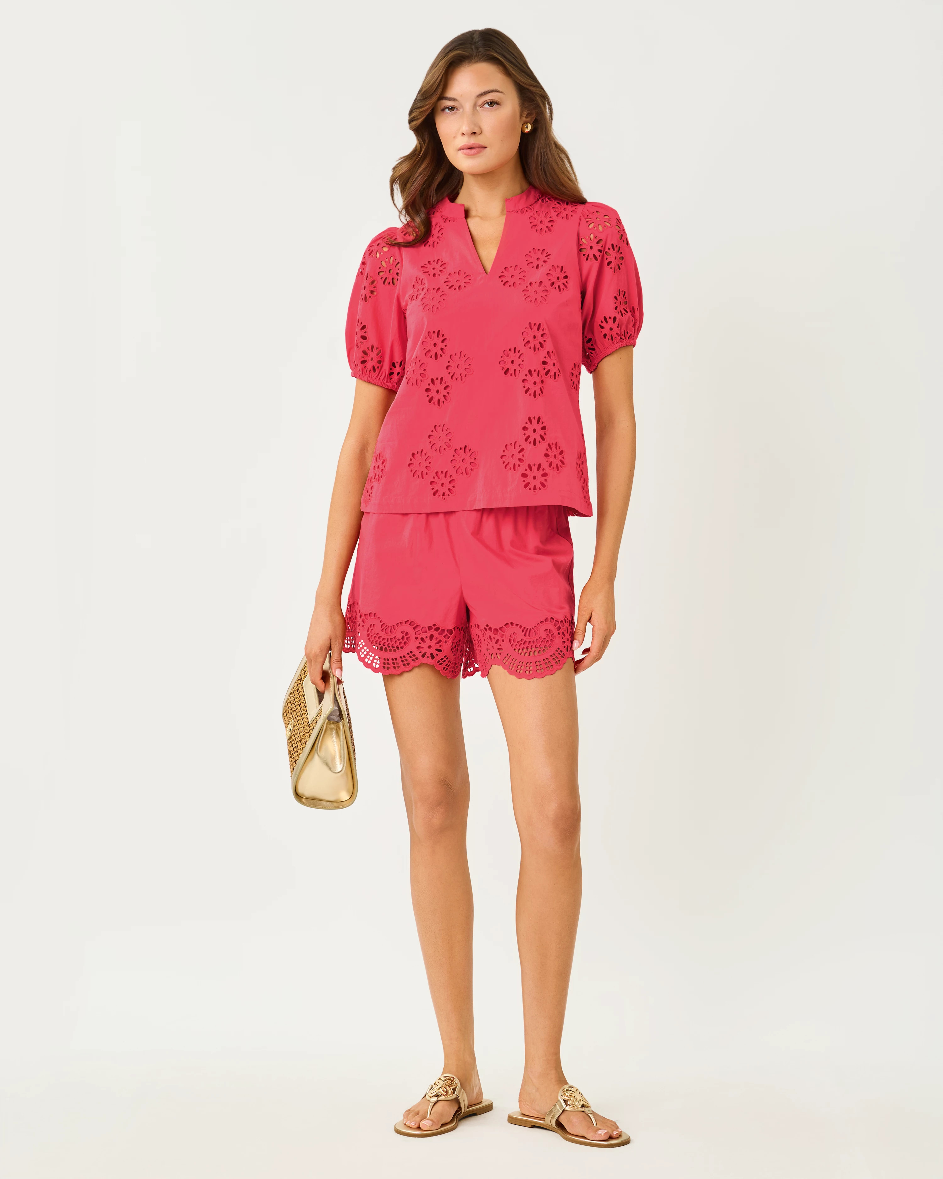 5" Kilah High Rise Eyelet Short | Lilly Pulitzer