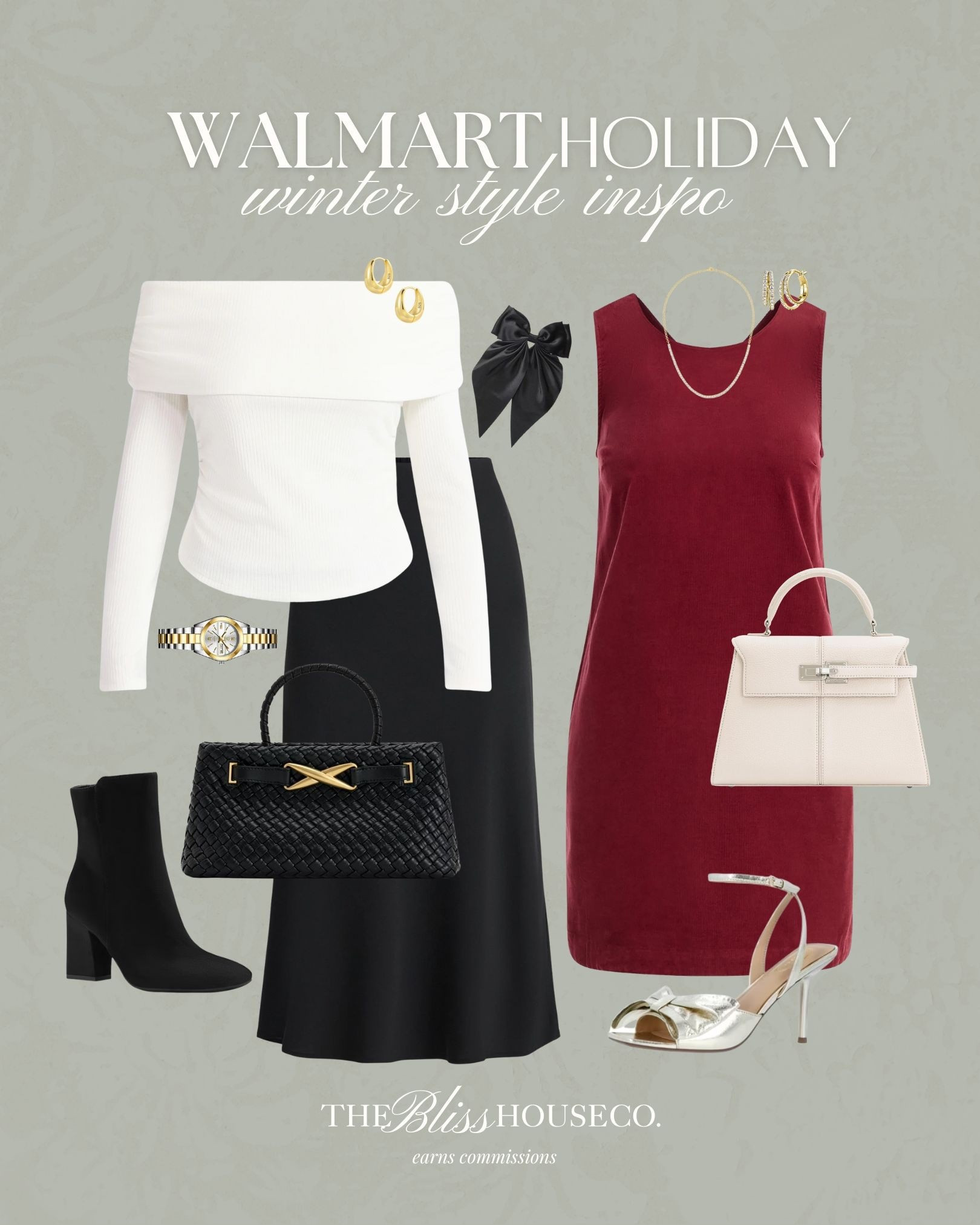 Walmart fashion finds ✨ outfit inspo, styled look, holiday outfit, Christmas look, Thanksgiving, NYE, affordable women’s clothing, look for less 

#LTKHoliday #LTKFindsUnder50