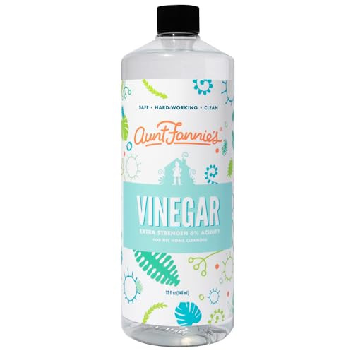 Aunt Fannie's Extra Strength Cleaning Vinegar, 32 Ounce, Multipurpose Household Cleaner, No Added... | Amazon (US)
