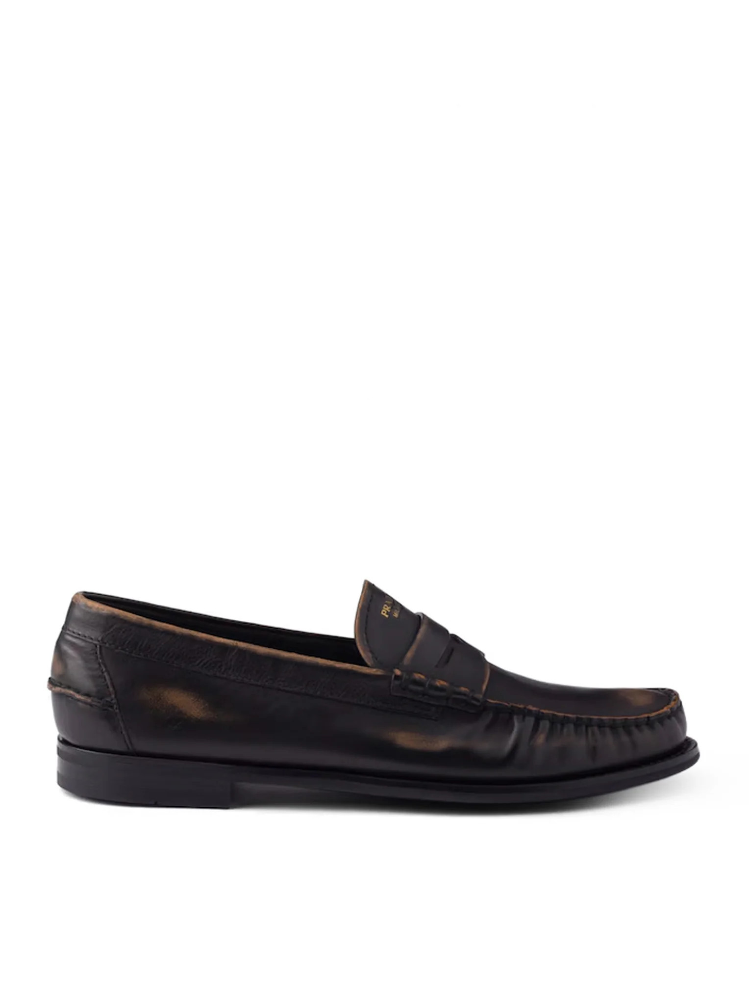 ANTIQUE LEATHER LOAFERS - Prada - Man | Suitnegozi INT