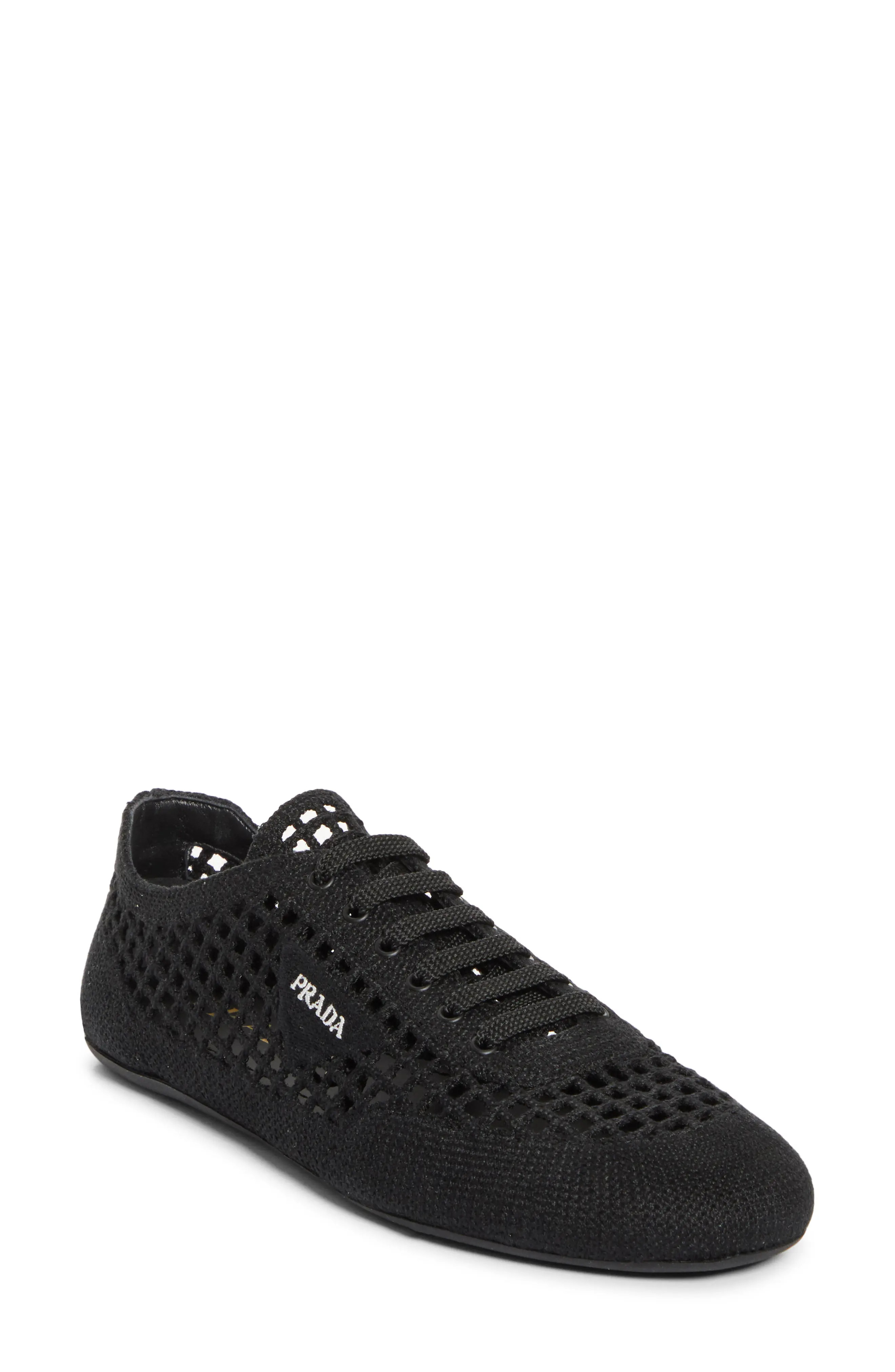 Prada Crochet Sneaker (Women) | Nordstrom | Nordstrom