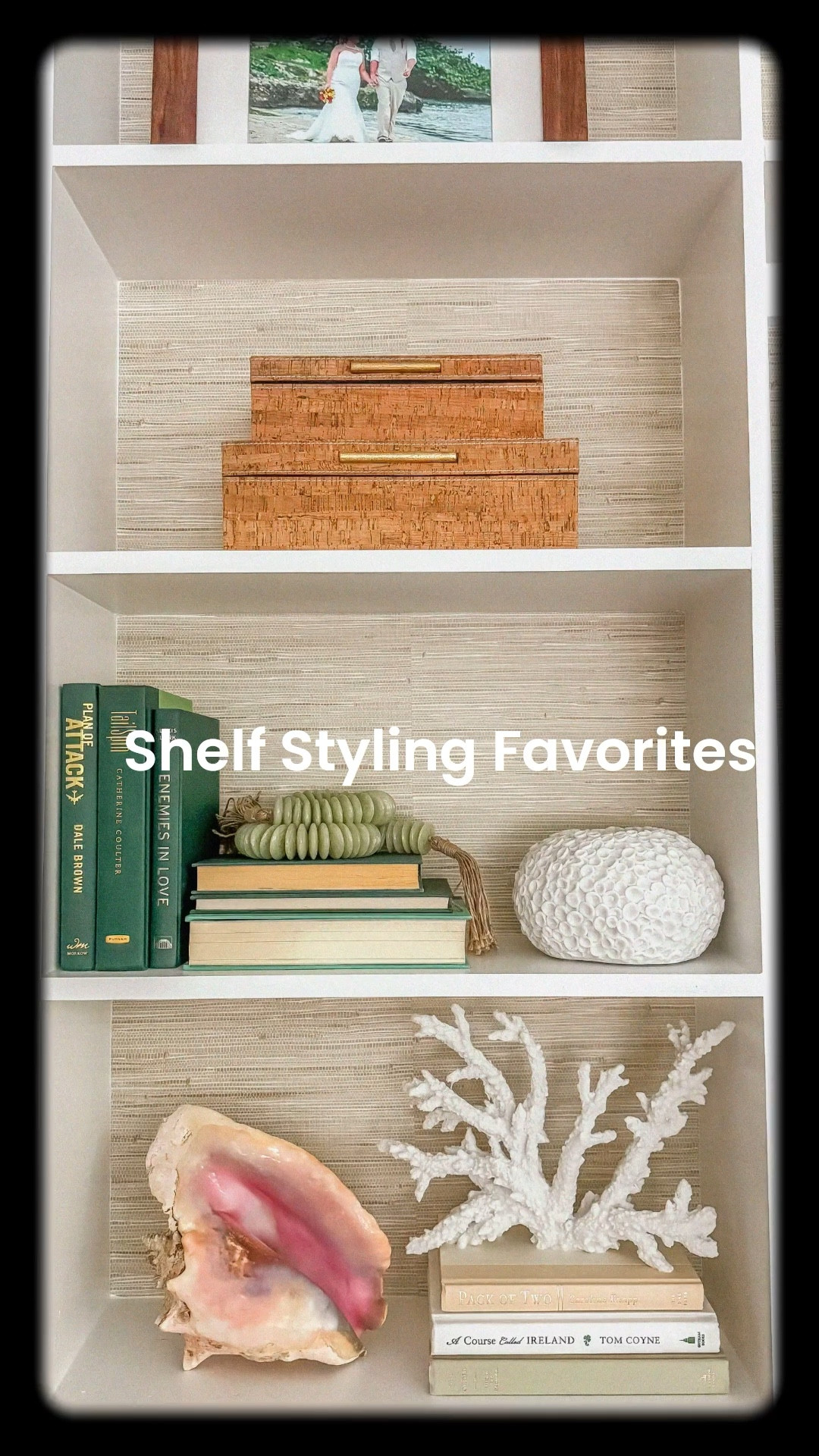 My favorite shelf styling pieces for the collected and curated coastal Grandmillennial.

#LTKHome #LTKSaleAlert