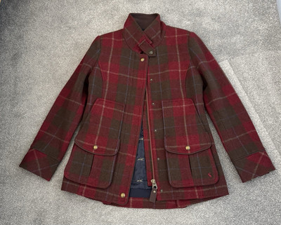 Joules Fieldcoat Red Check Size 10  | eBay | eBay UK