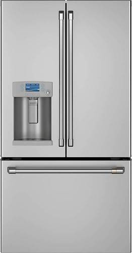 Café - 27.8 Cu. Ft. French Door Refrigerator with Hot Water Dispenser - Stainless steel | Best Buy U.S.