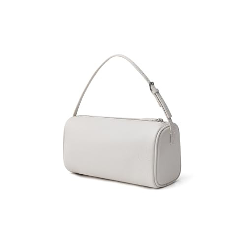 DAILANDO Small Leather Top Handle Tote Hobo Purse, Women's Designer Mini Barrel Boston Crossbody ... | Amazon (US)