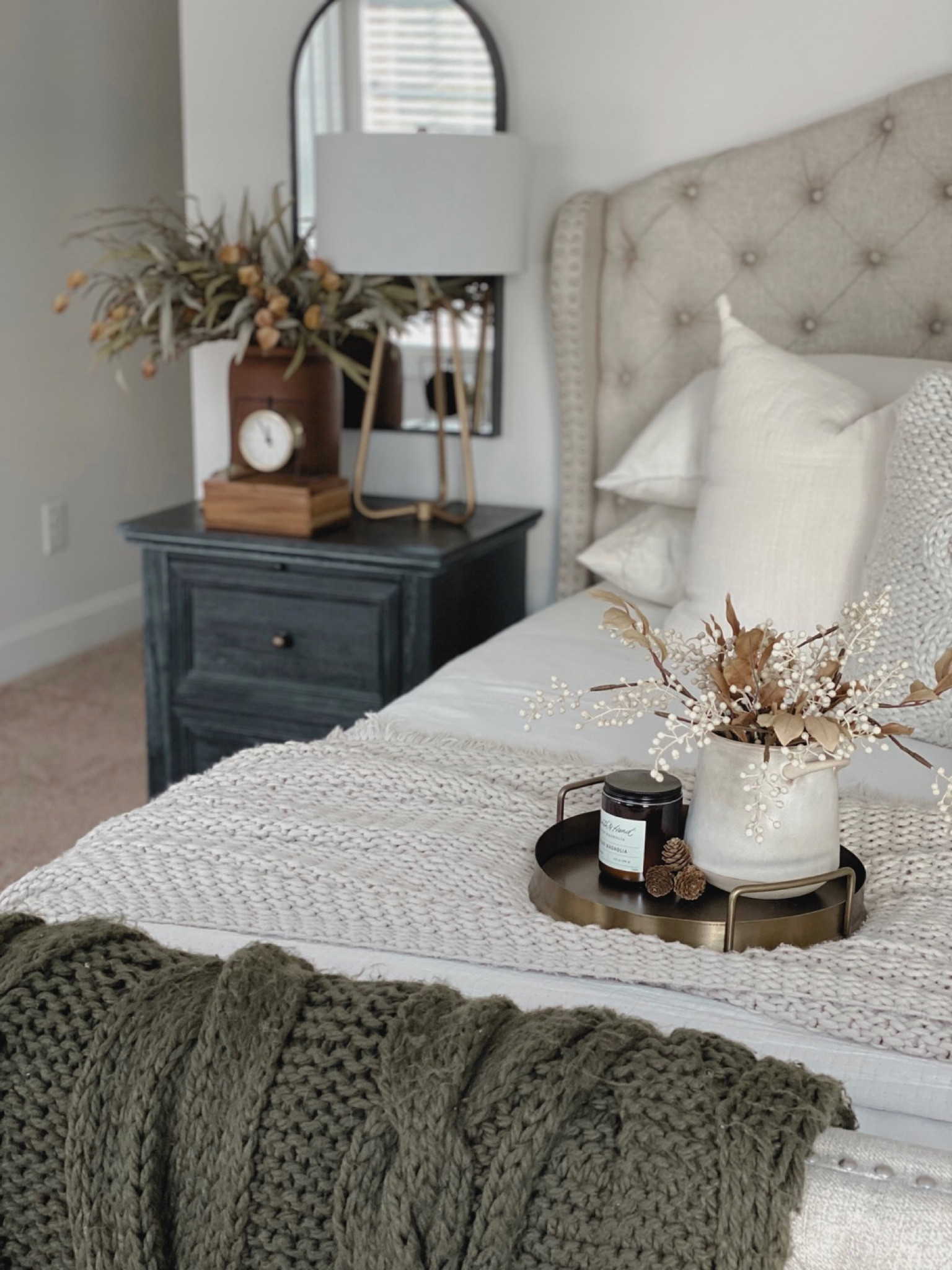 Cozy Master bedroom 

#LTKSeasonal #LTKhome