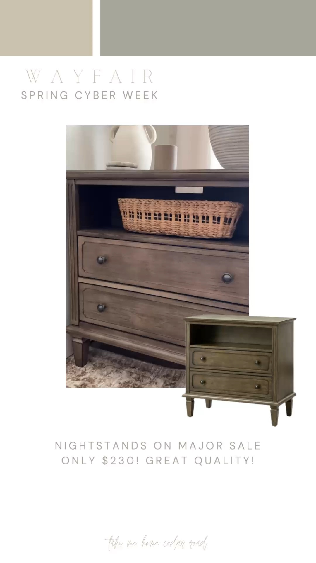 Prettiest nightstands on major sale now! Amazing quality on these

#LTKSaleAlert #LTKHome