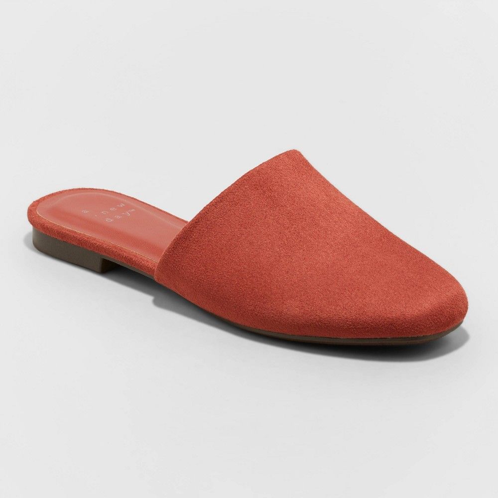 Women's Thea Mules - A New Day Red 5 | Target