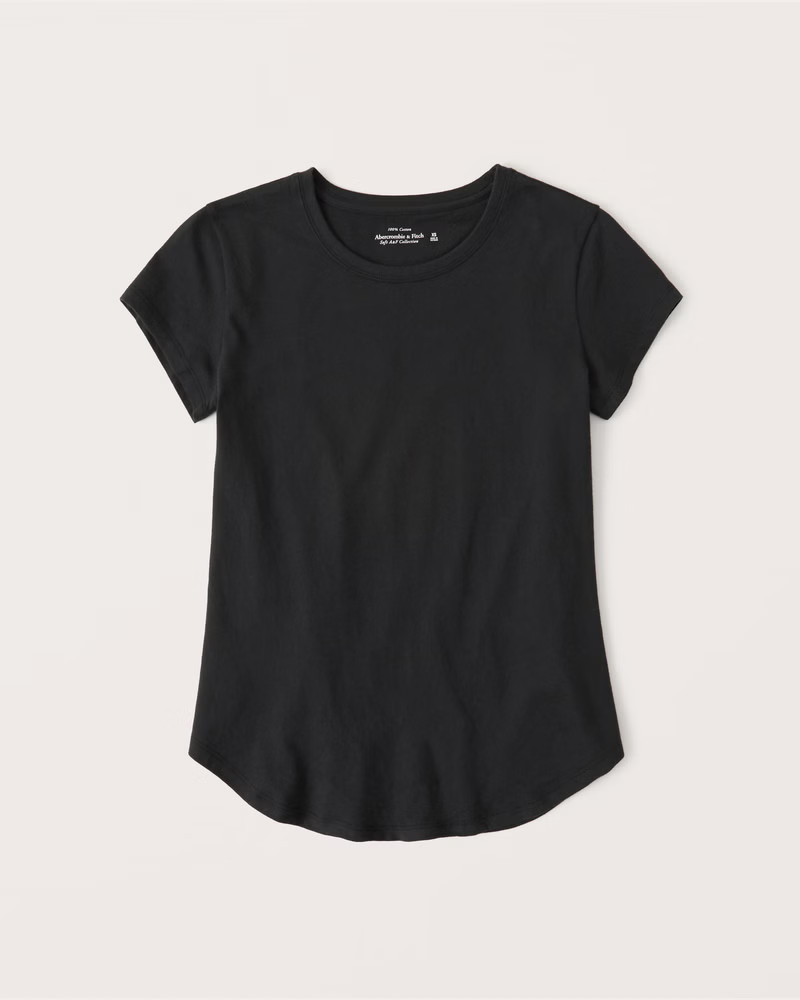 Knotted Crew Tee | Abercrombie & Fitch (US)