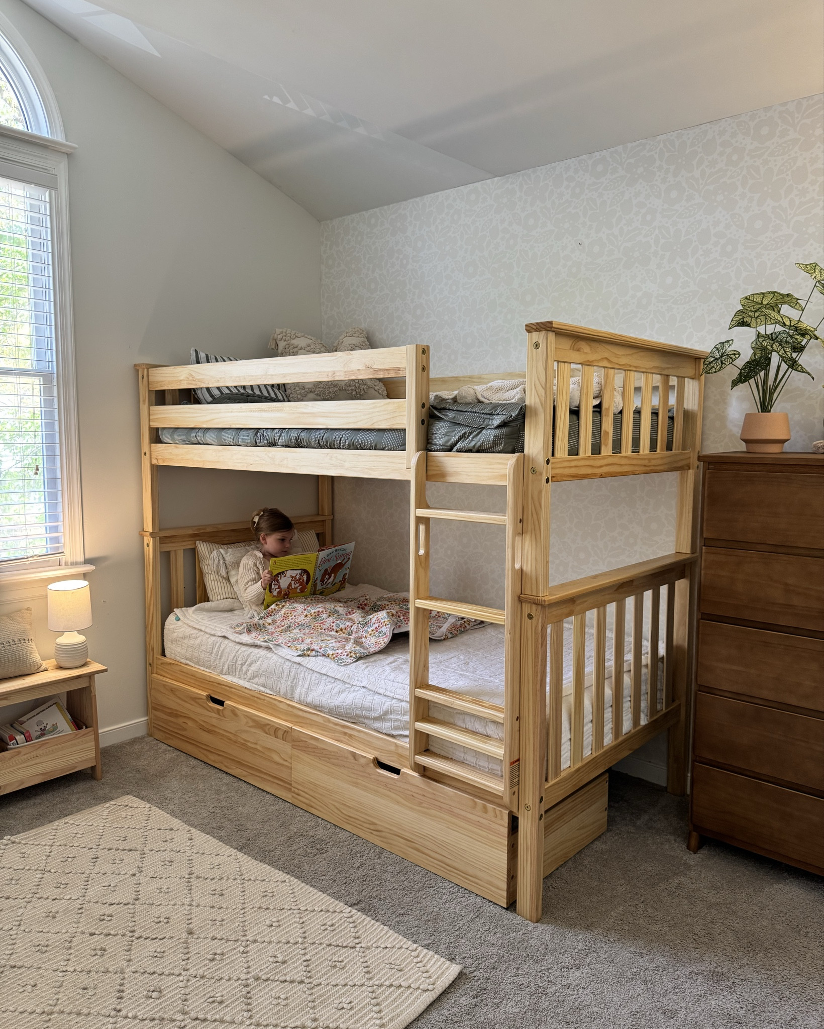 The perfect bunk bed and chest of drawers for my kids shared room from Max & Lily. 

#LTKHome #LTKKids #LTKFamily