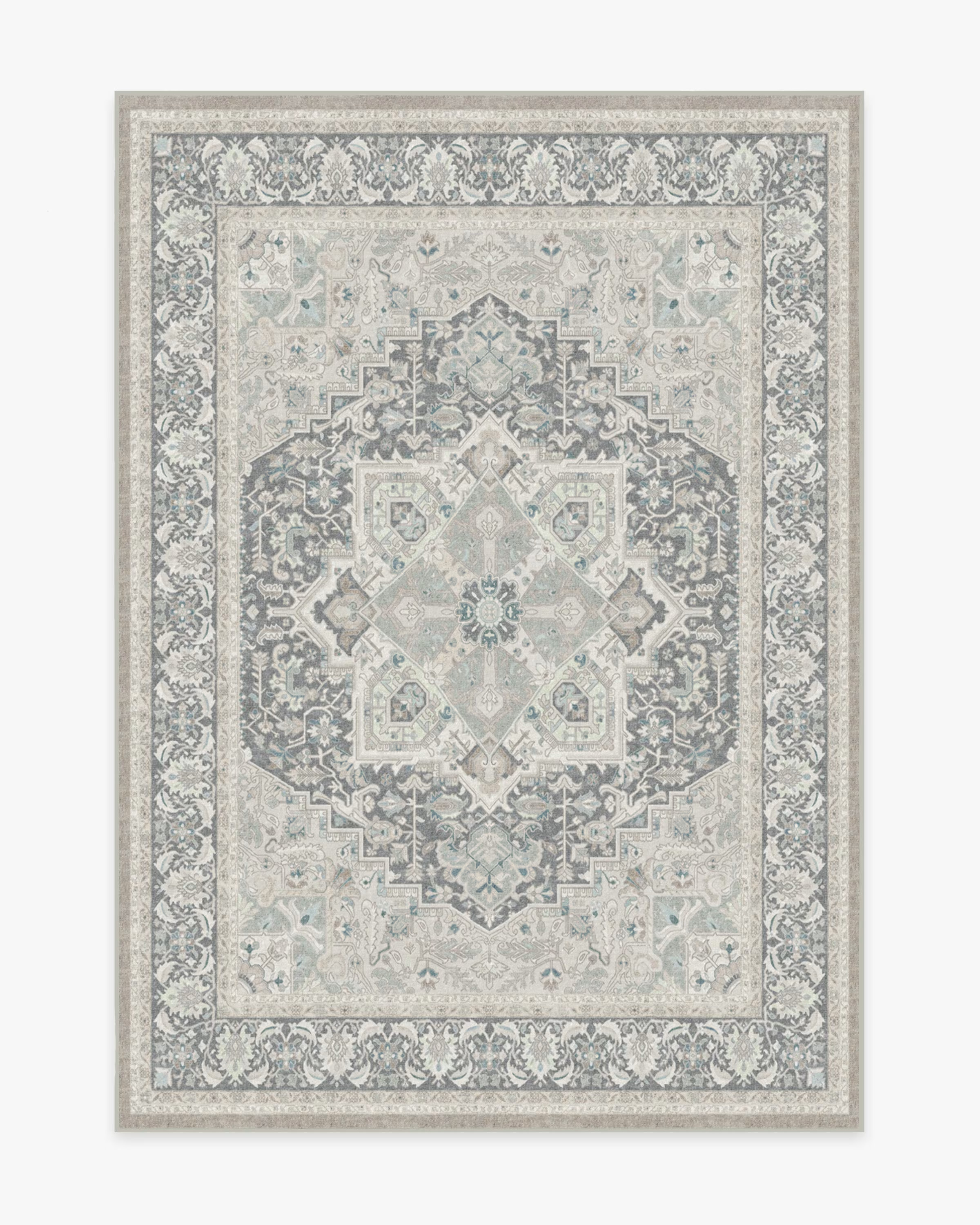 Hendesi Heriz Cream Rug | Ruggable | Ruggable