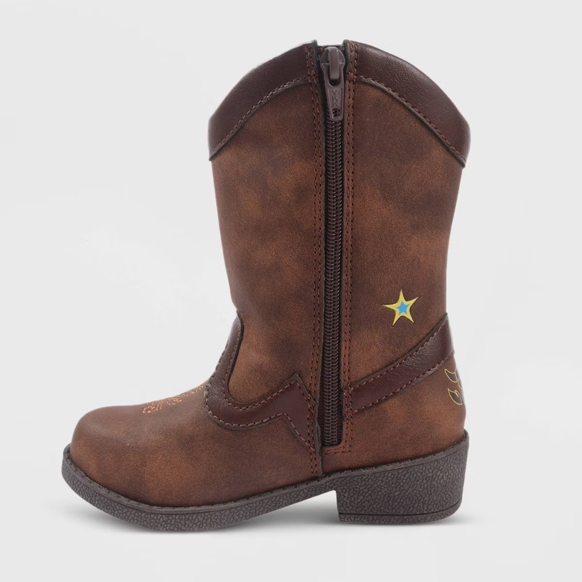 Toddler Toy Story Pull-On Boots - Brown | Target
