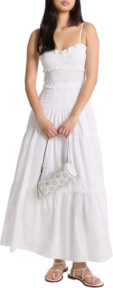 Michael Kors Women's Smocked Maxi Dress | Amazon (US)