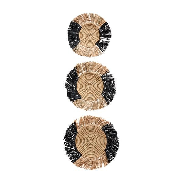 Fringed Wall Baskets | Mud Pie