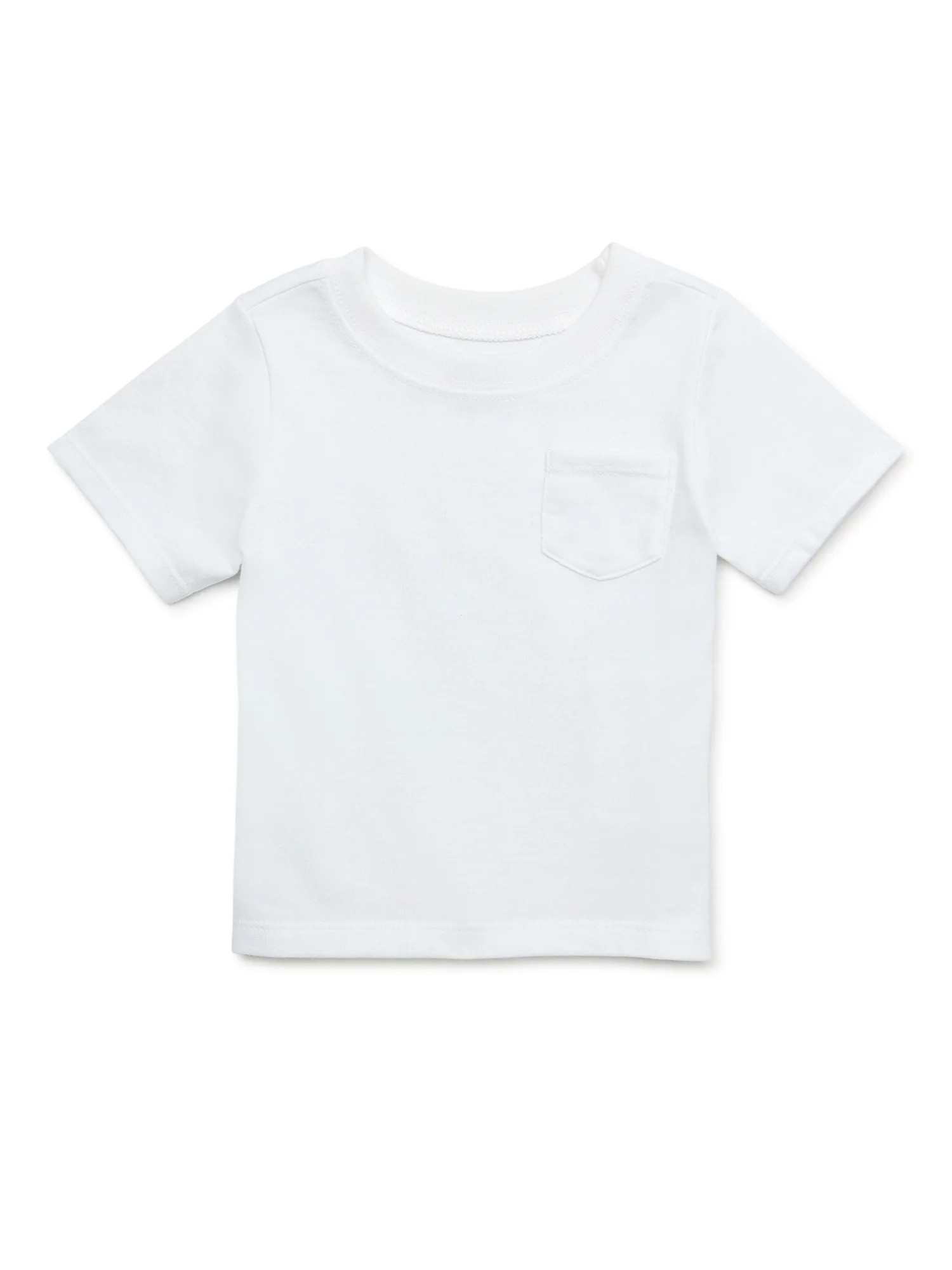 Garanimals Baby Boys Solid T-Shirt with Short Sleeves, Sizes 0-24 Months | Walmart (US)