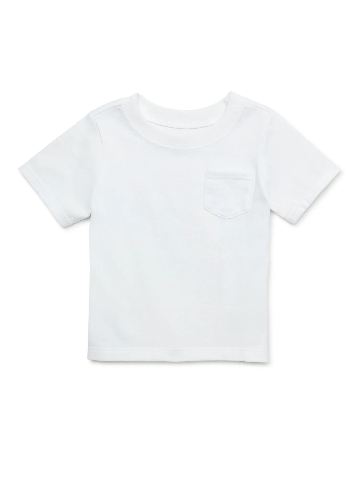 Garanimals Baby Boys Solid T-Shirt with Short Sleeves, Sizes 0-24 Months | Walmart (US)