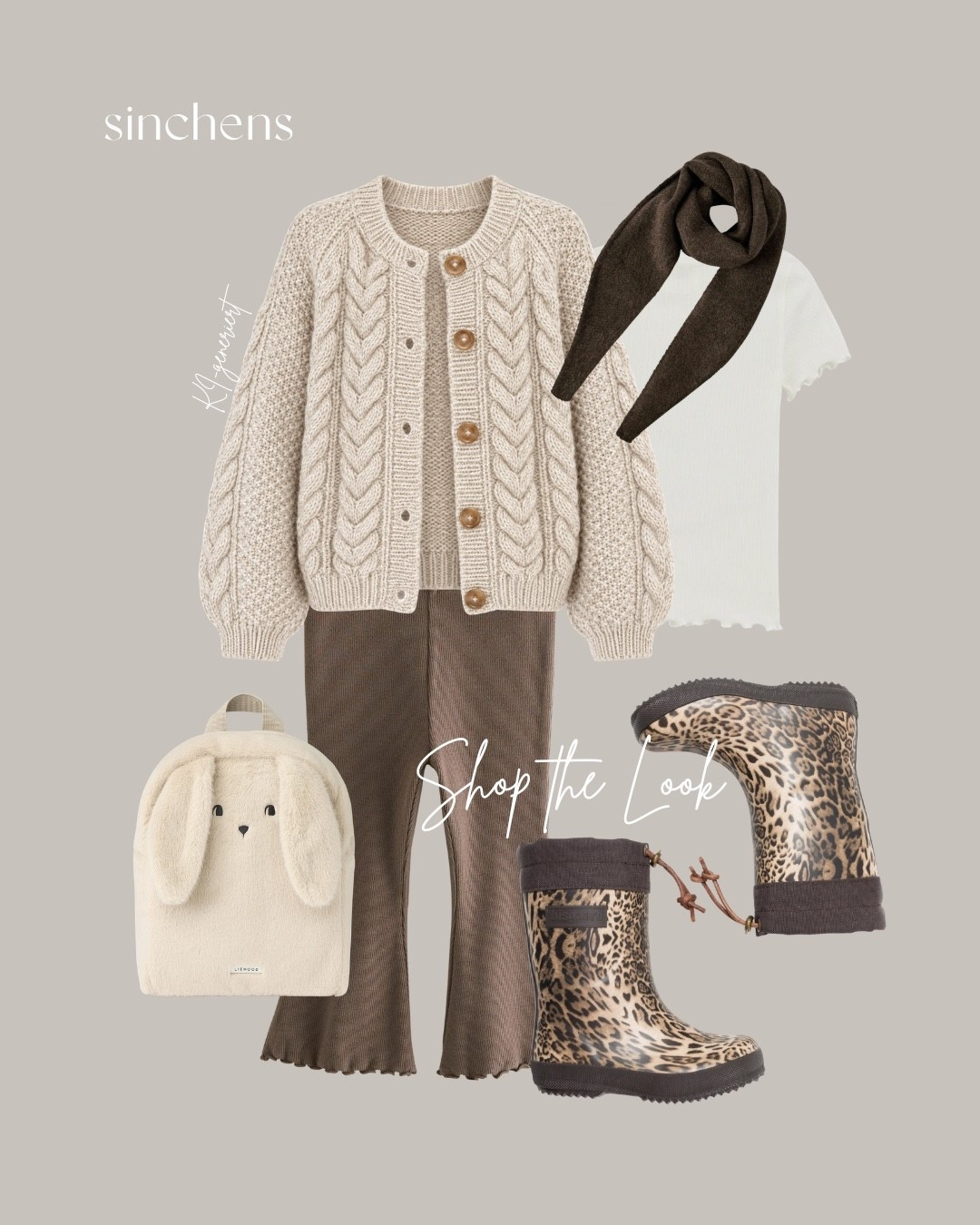 Kinderlook mit SIRi cardigan Junior