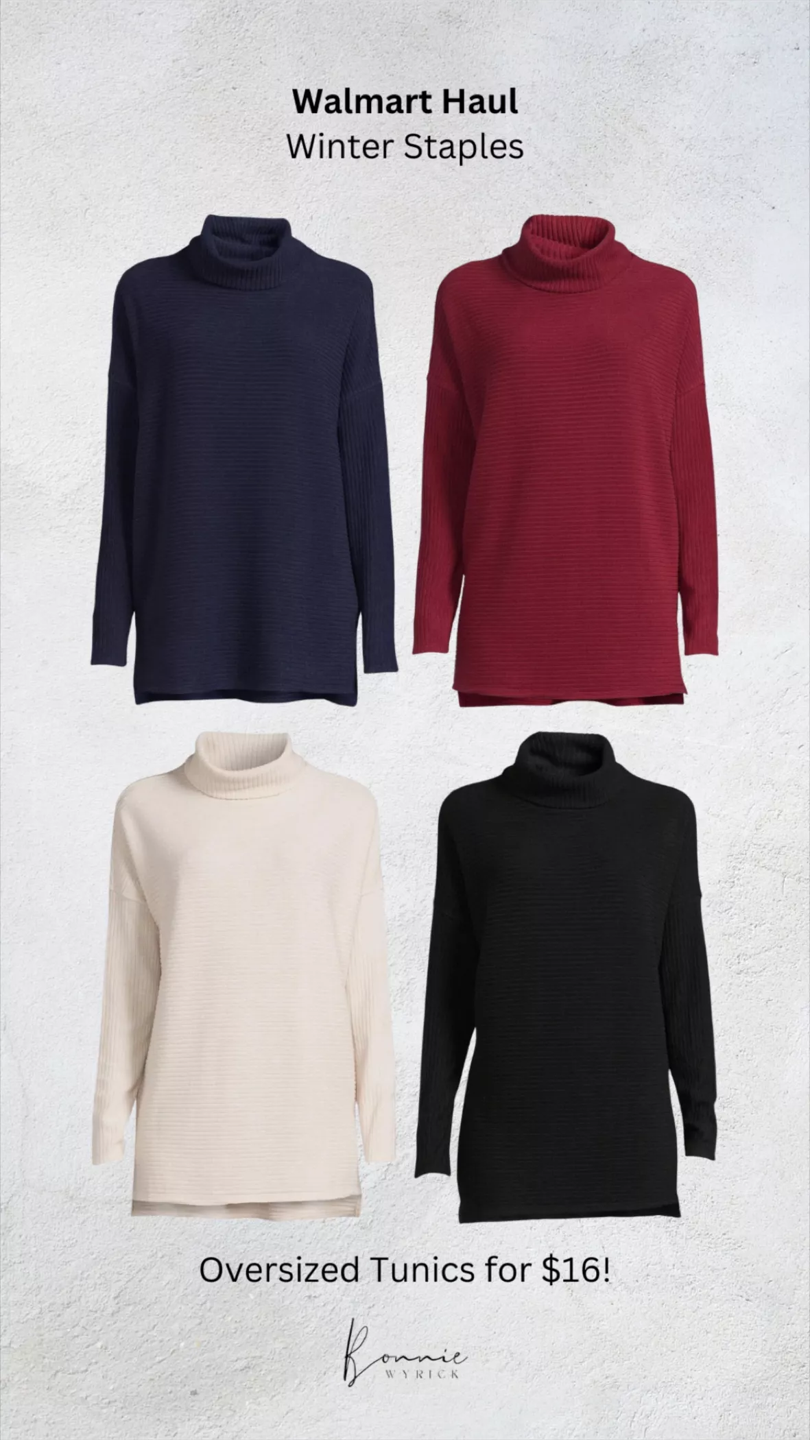 Time and Tru Women's Rib Roll Neck … curated on LTK