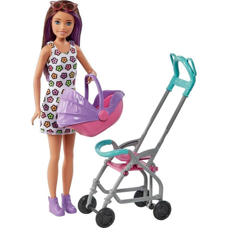 Barbie Skipper Babysitters Inc. Playset - Straight Brunette Hair | Target