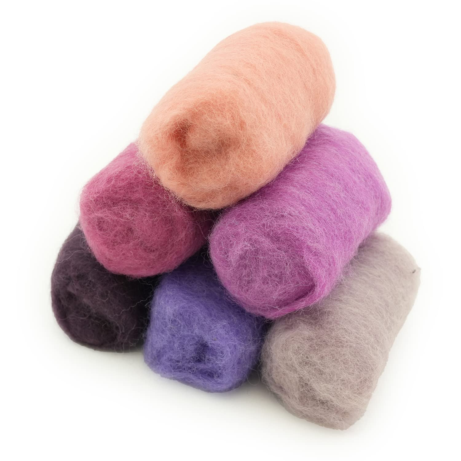 Woolbuddy Felting Wool - 40 Vibrant Colors, Quality Felting Supplies for Beginners and Wet Feltin... | Amazon (CA)