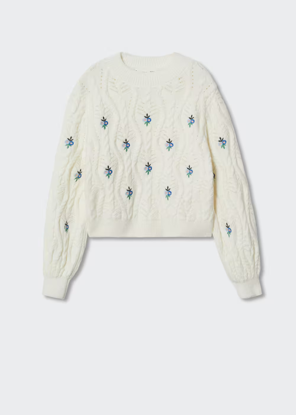 Knitted braided sweater -  Women | Mango USA | MANGO (US)