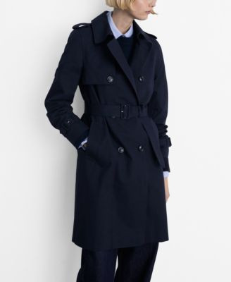 Women's Belted Classic Trench Coat | Macy's