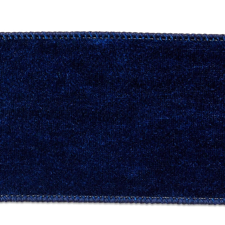 Navy Velvet Ribbon, 12', by My Texas House | Walmart (US)