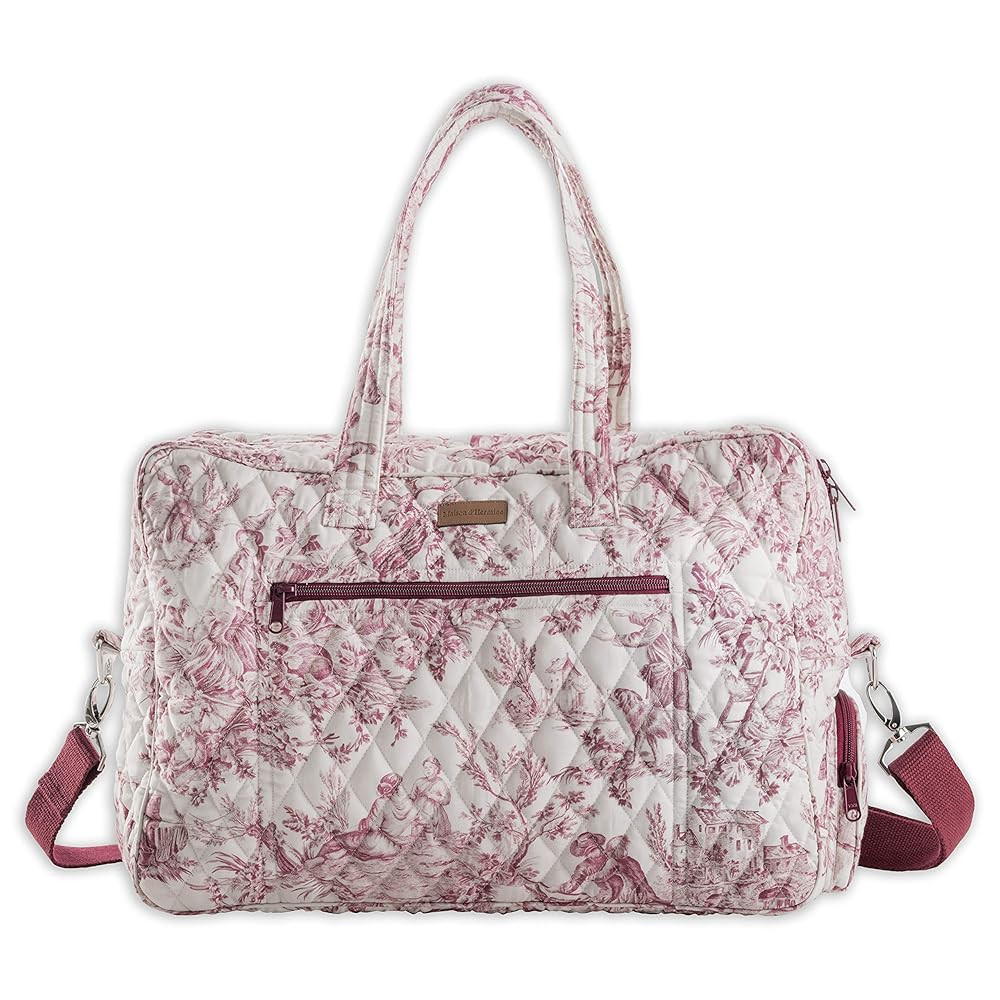 Maison d' Hermine Weekender Bags for Women Cotton Quilted Duffel Overnight Luggage Weekend Bag fo... | Amazon (US)