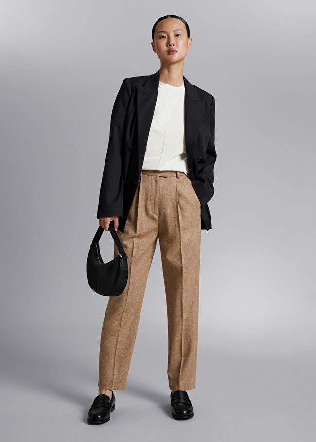 Tapered Tweed Trousers | & Other Stories (EU + UK)