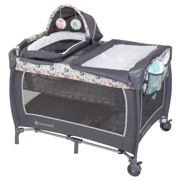Baby Trend Lil Snooze Deluxe II Nursery Center | Walmart (US)