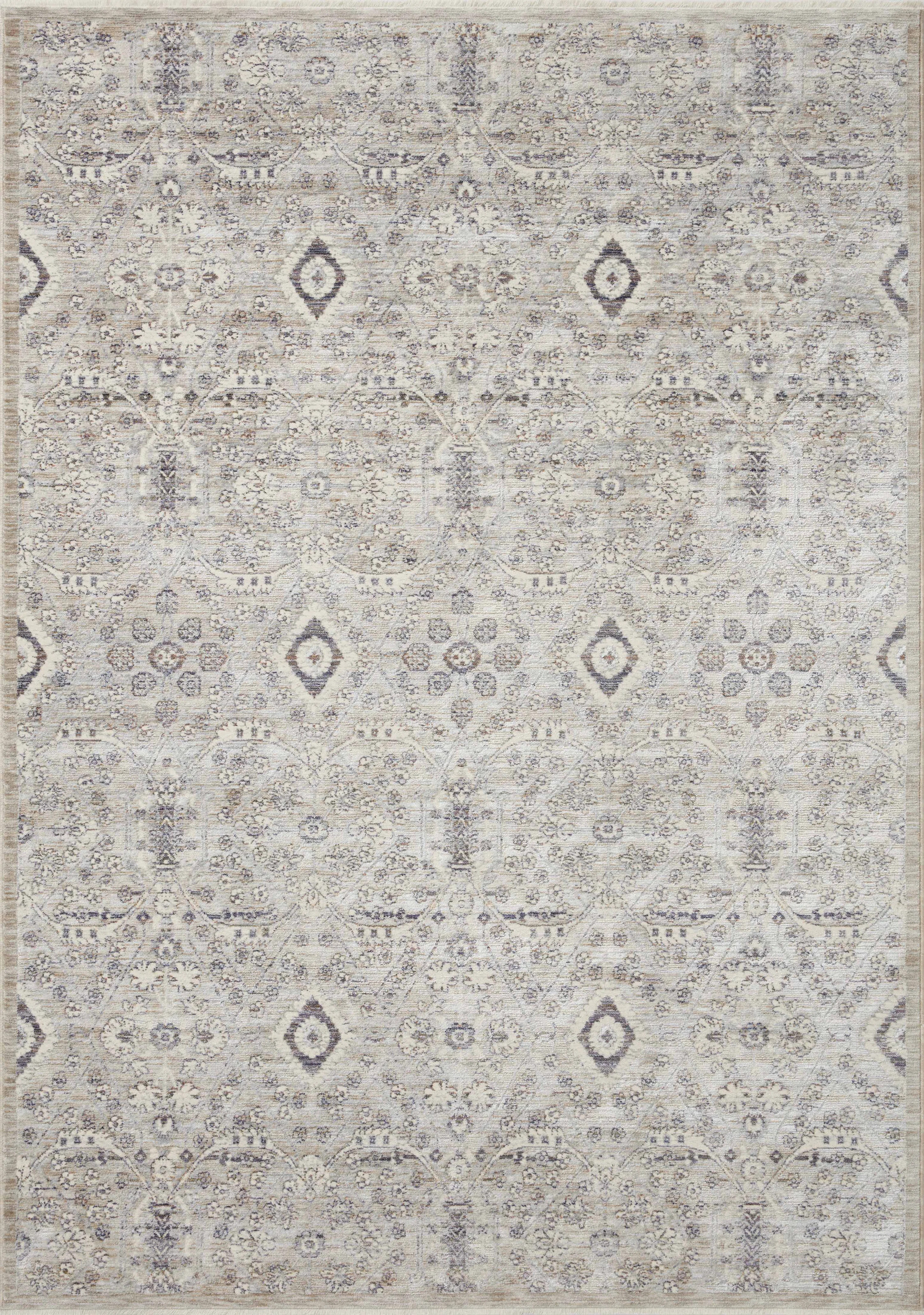 Amber Lewis x Loloi Zuma Silver / Sky Area Rug | Wayfair North America